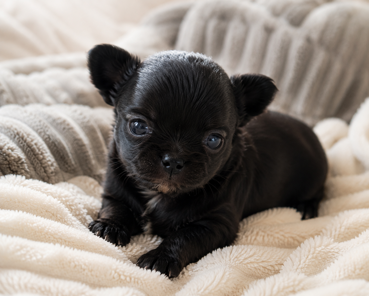 Acompte de réservation – Blue Obsidian des Songes d'Ambre | Chihuahua LOF ♂ | Des Songes d'Ambre
