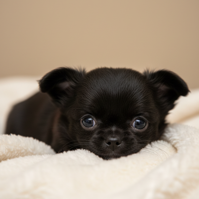 Black Velvet des Songes d'Ambre | Chihuahua LOF ♂ | Des Songes d'Ambre